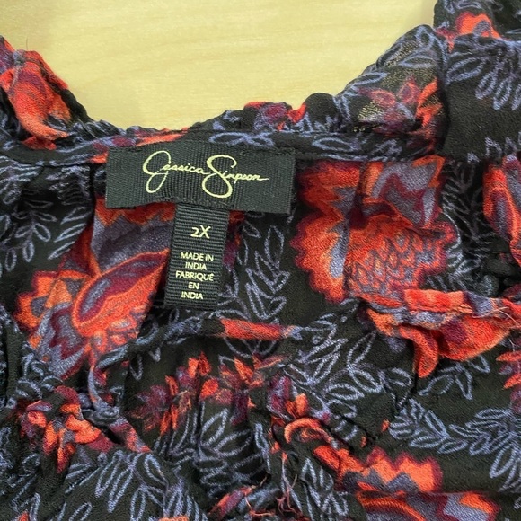 Jessica Simpson Blouse size 2X (CX) - Picture 5 of 7